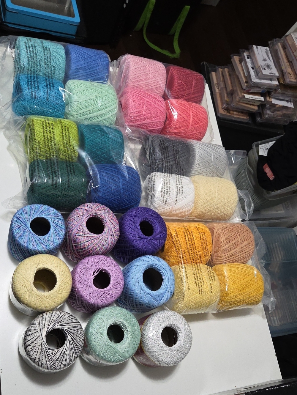 Crochet cotton lot!